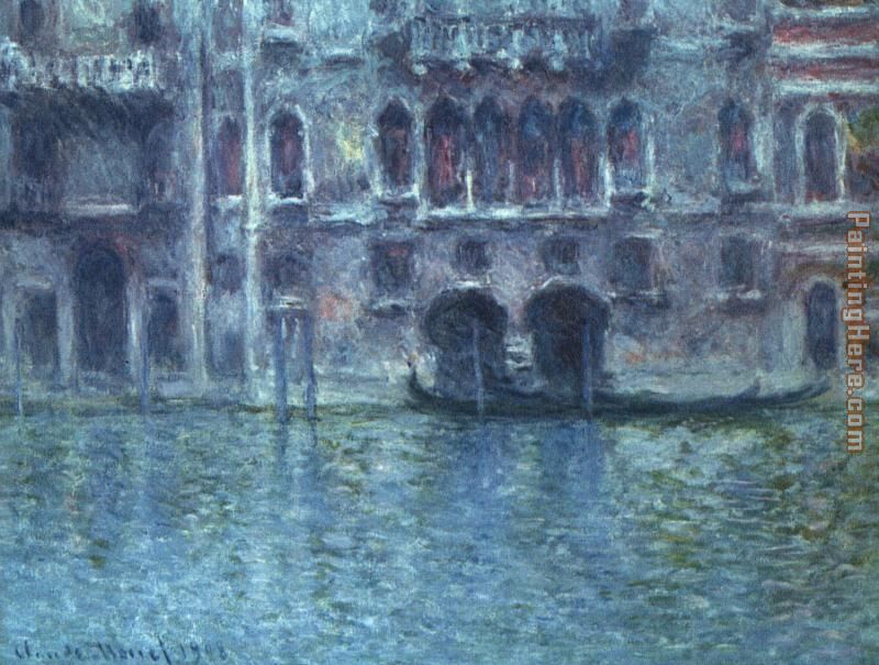 Claude Monet Palazzo da Mula at Venice